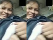 Cute Desi Girl Shows her Big Boobs Part 2